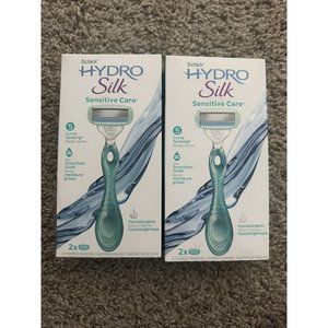 2 Schick Hydro Silk Sensitive Women's Razor Kits.